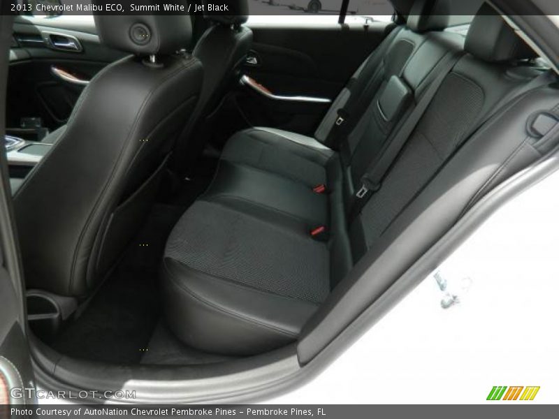 Summit White / Jet Black 2013 Chevrolet Malibu ECO