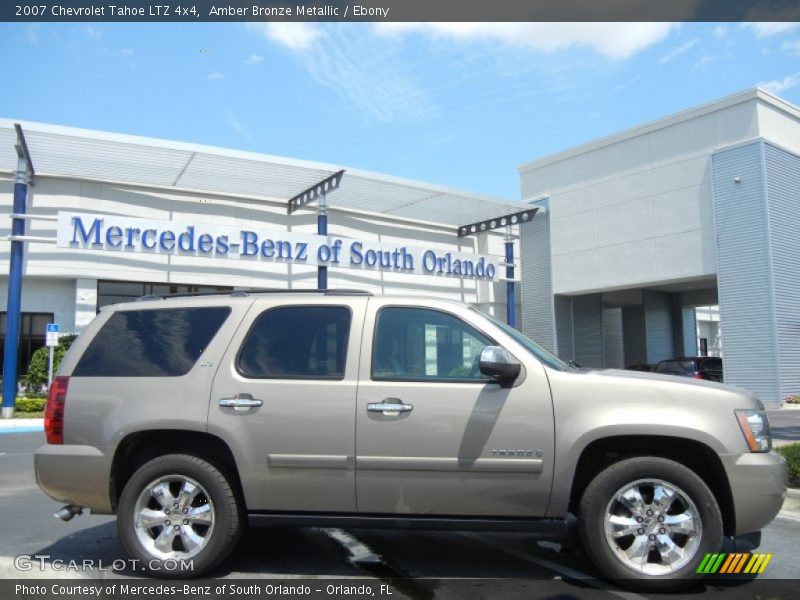Amber Bronze Metallic / Ebony 2007 Chevrolet Tahoe LTZ 4x4