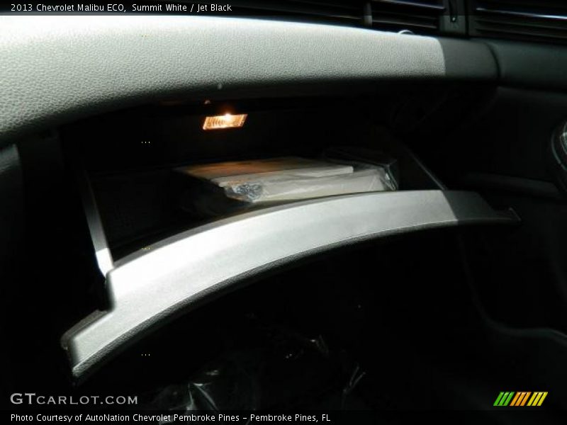 Summit White / Jet Black 2013 Chevrolet Malibu ECO