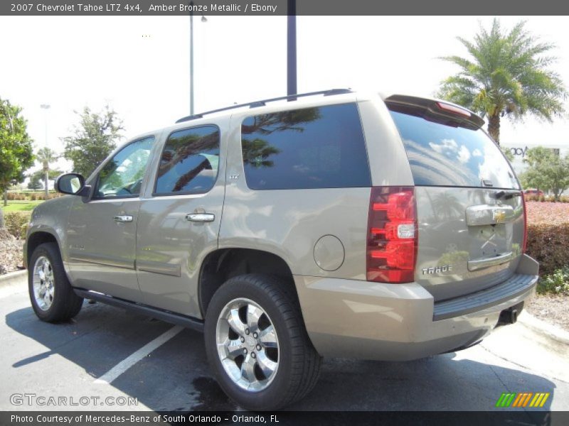 Amber Bronze Metallic / Ebony 2007 Chevrolet Tahoe LTZ 4x4