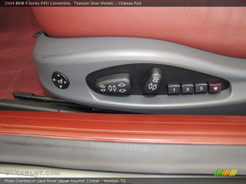 Controls of 2004 6 Series 645i Convertible