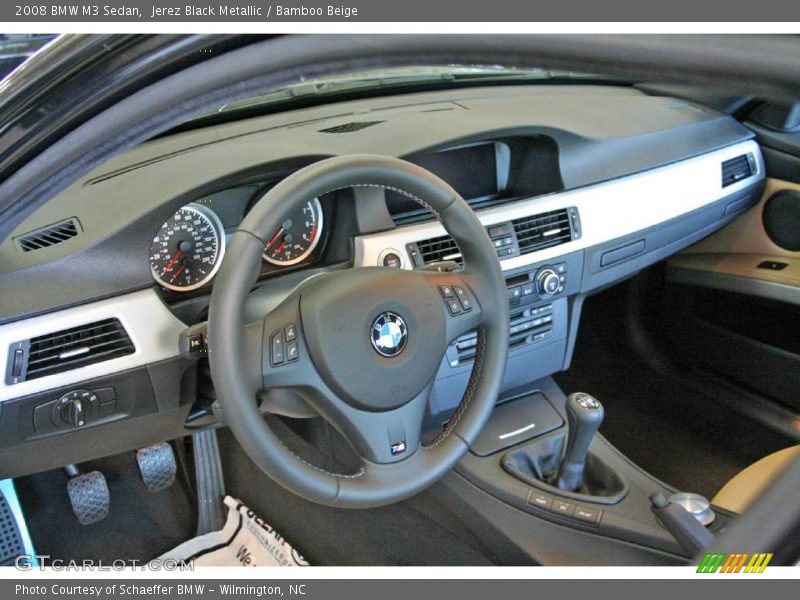 Jerez Black Metallic / Bamboo Beige 2008 BMW M3 Sedan