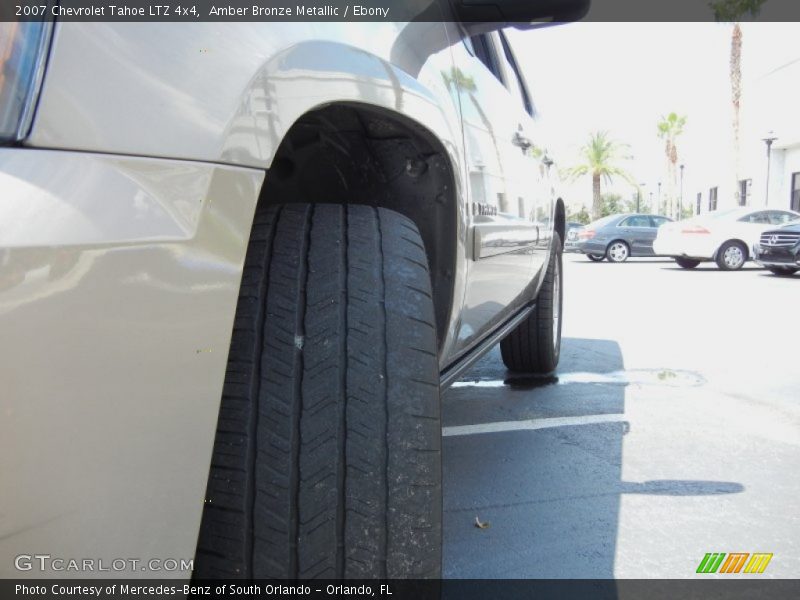 Amber Bronze Metallic / Ebony 2007 Chevrolet Tahoe LTZ 4x4