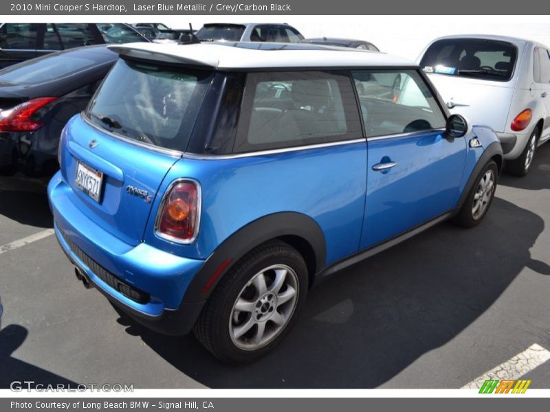 Laser Blue Metallic / Grey/Carbon Black 2010 Mini Cooper S Hardtop