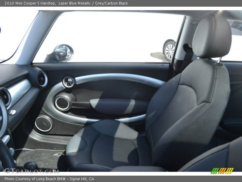 Laser Blue Metallic / Grey/Carbon Black 2010 Mini Cooper S Hardtop