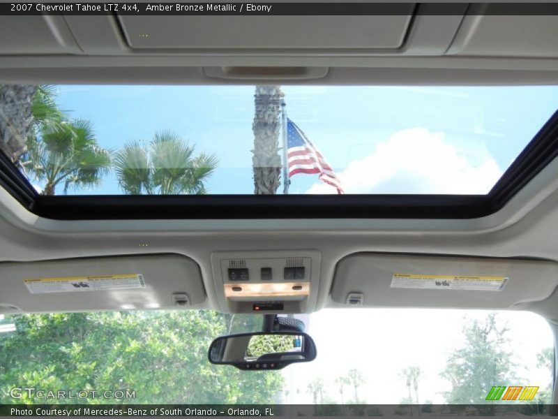 Amber Bronze Metallic / Ebony 2007 Chevrolet Tahoe LTZ 4x4
