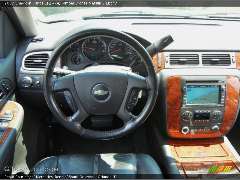 Amber Bronze Metallic / Ebony 2007 Chevrolet Tahoe LTZ 4x4