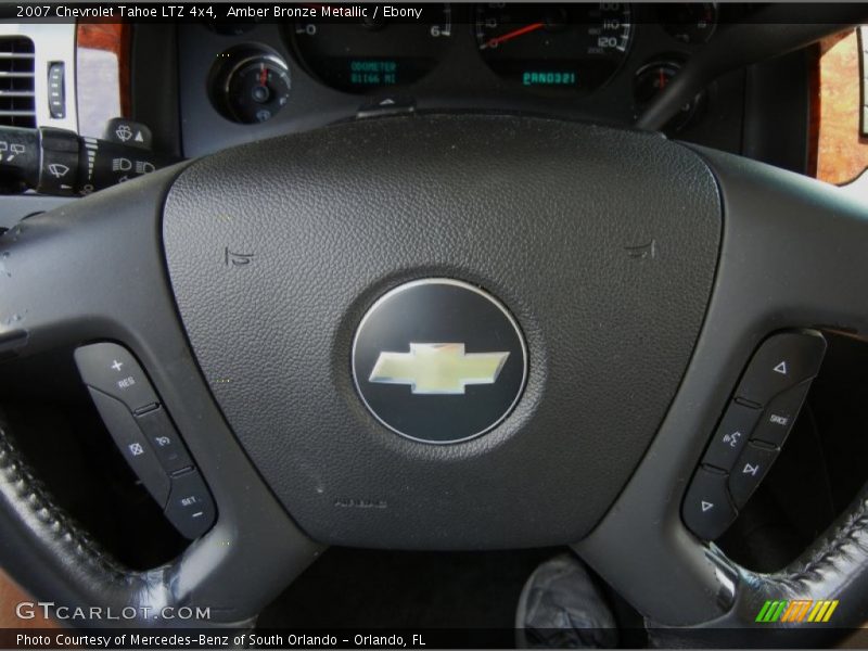 Amber Bronze Metallic / Ebony 2007 Chevrolet Tahoe LTZ 4x4