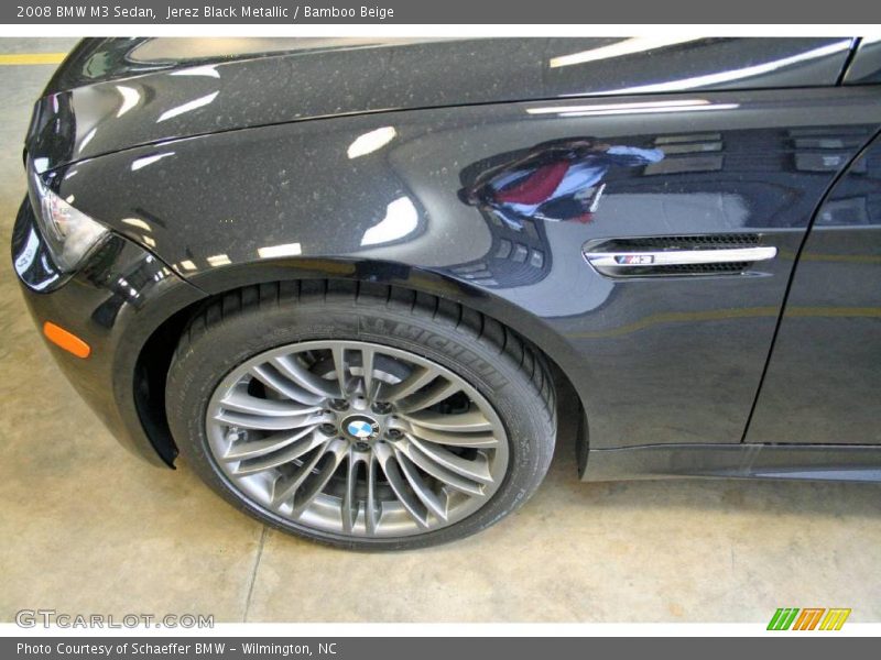 Jerez Black Metallic / Bamboo Beige 2008 BMW M3 Sedan