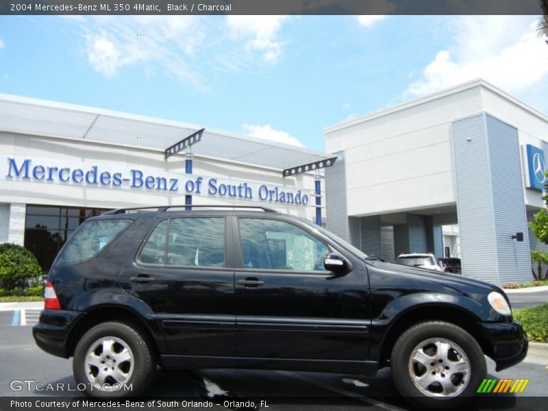 Black / Charcoal 2004 Mercedes-Benz ML 350 4Matic