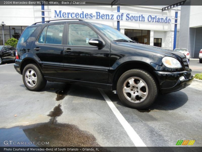 Black / Charcoal 2004 Mercedes-Benz ML 350 4Matic