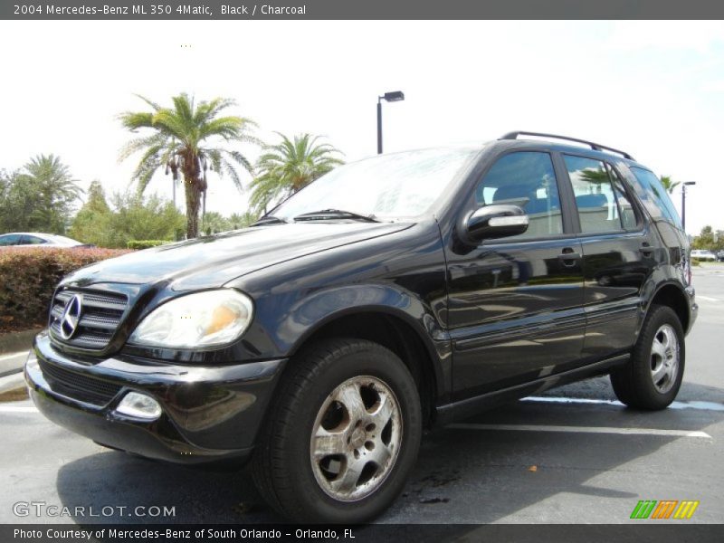 Black / Charcoal 2004 Mercedes-Benz ML 350 4Matic
