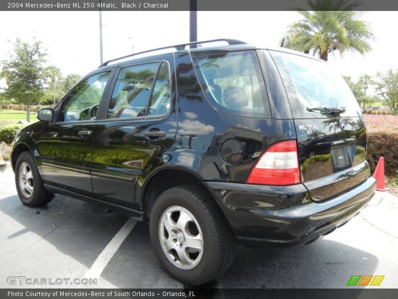 Black / Charcoal 2004 Mercedes-Benz ML 350 4Matic