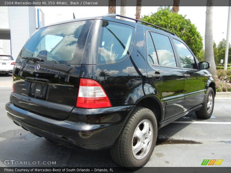 Black / Charcoal 2004 Mercedes-Benz ML 350 4Matic