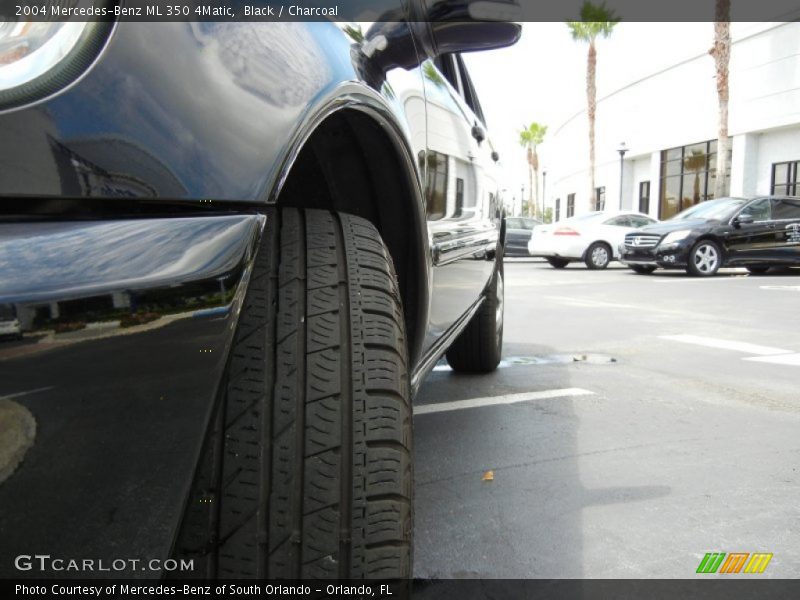 Black / Charcoal 2004 Mercedes-Benz ML 350 4Matic