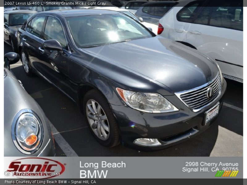 Smokey Granite Mica / Light Gray 2007 Lexus LS 460 L
