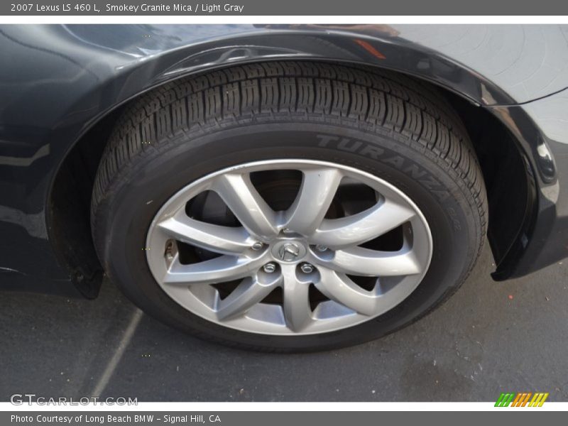 Smokey Granite Mica / Light Gray 2007 Lexus LS 460 L