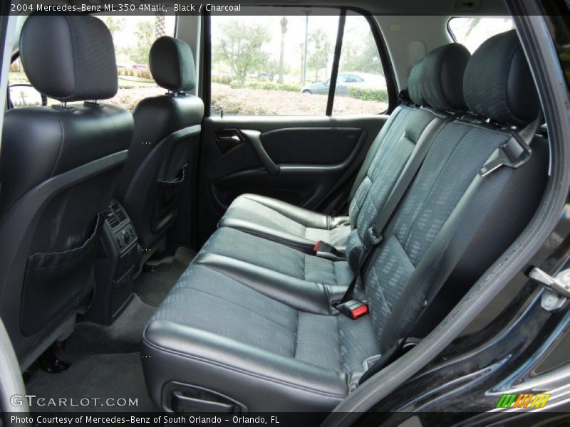 Rear Seat of 2004 ML 350 4Matic