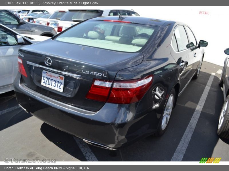 Smokey Granite Mica / Light Gray 2007 Lexus LS 460 L