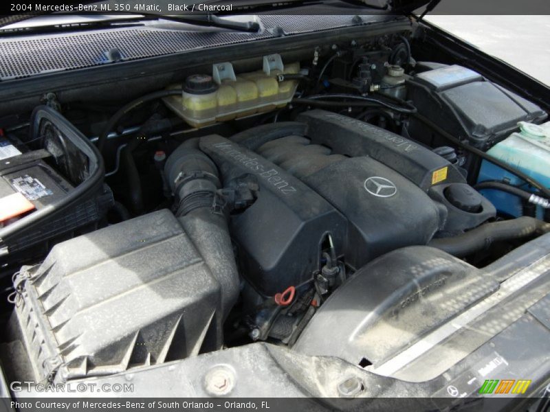 Black / Charcoal 2004 Mercedes-Benz ML 350 4Matic