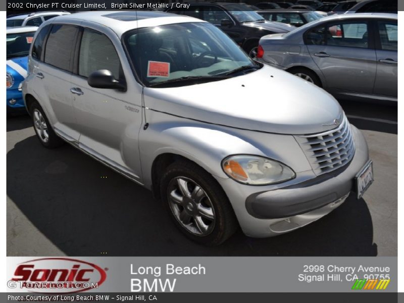 Bright Silver Metallic / Gray 2002 Chrysler PT Cruiser Limited