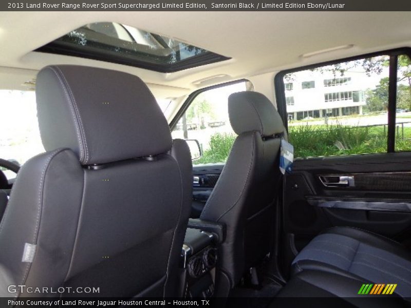 Santorini Black / Limited Edition Ebony/Lunar 2013 Land Rover Range Rover Sport Supercharged Limited Edition