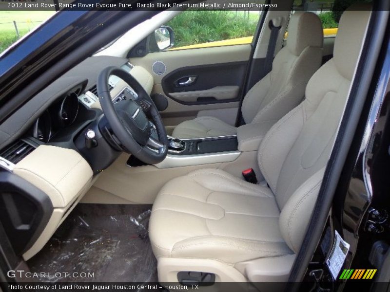 Barolo Black Premium Metallic / Almond/Espresso 2012 Land Rover Range Rover Evoque Pure