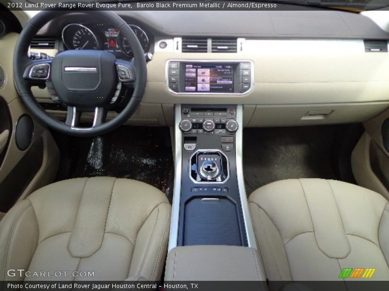 Barolo Black Premium Metallic / Almond/Espresso 2012 Land Rover Range Rover Evoque Pure