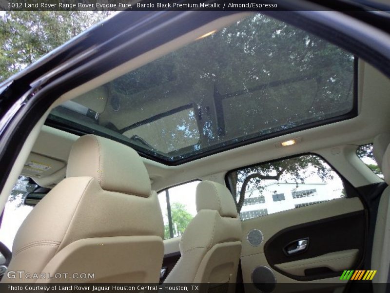 Barolo Black Premium Metallic / Almond/Espresso 2012 Land Rover Range Rover Evoque Pure