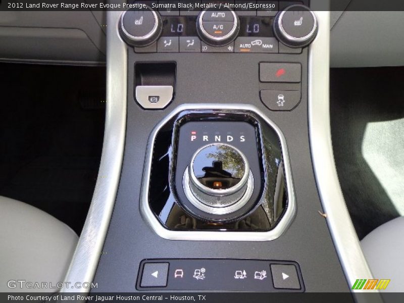  2012 Range Rover Evoque Prestige 6 Speed Drive Select Automatic Shifter