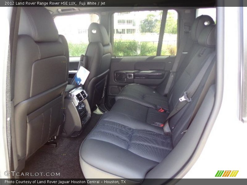 Fuji White / Jet 2012 Land Rover Range Rover HSE LUX