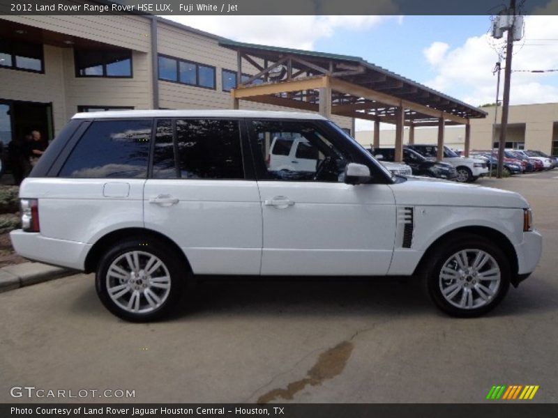 Fuji White / Jet 2012 Land Rover Range Rover HSE LUX
