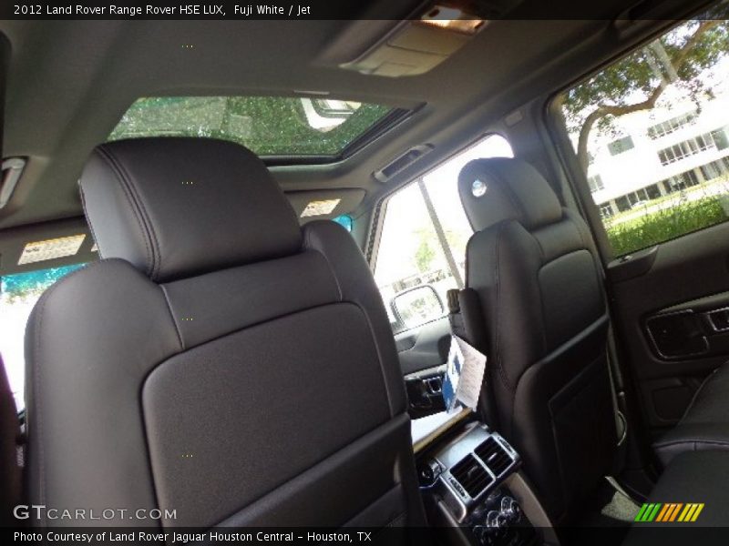Fuji White / Jet 2012 Land Rover Range Rover HSE LUX