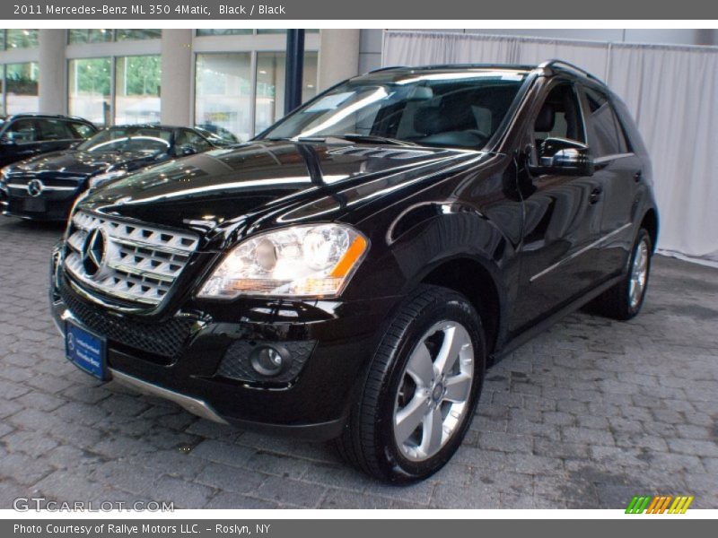 Black / Black 2011 Mercedes-Benz ML 350 4Matic