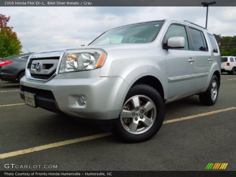 Billet Silver Metallic / Gray 2009 Honda Pilot EX-L