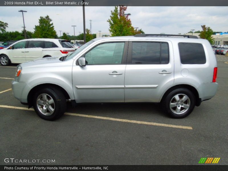Billet Silver Metallic / Gray 2009 Honda Pilot EX-L