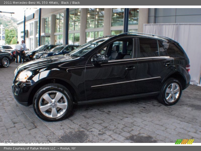 Black / Black 2011 Mercedes-Benz ML 350 4Matic