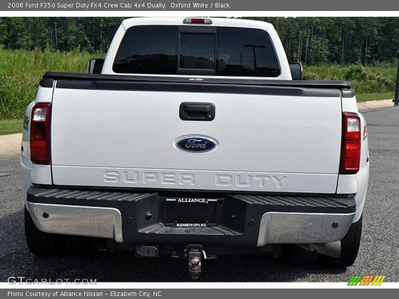 Oxford White / Black 2008 Ford F350 Super Duty FX4 Crew Cab 4x4 Dually