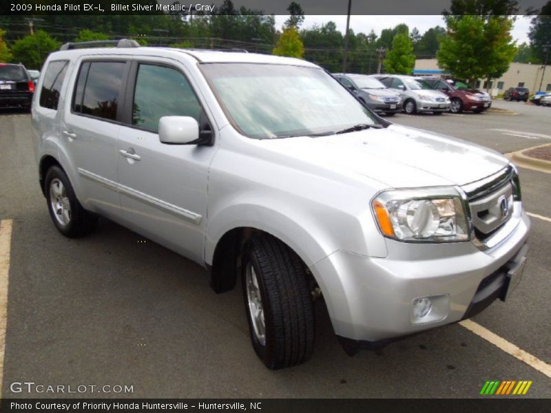 Billet Silver Metallic / Gray 2009 Honda Pilot EX-L