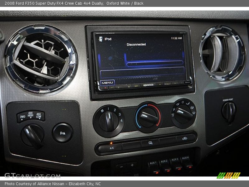Oxford White / Black 2008 Ford F350 Super Duty FX4 Crew Cab 4x4 Dually