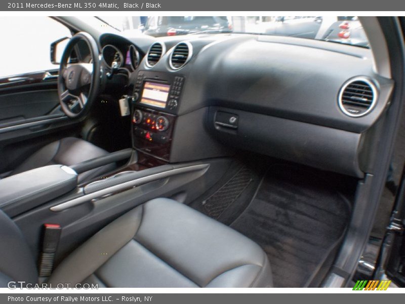 Black / Black 2011 Mercedes-Benz ML 350 4Matic
