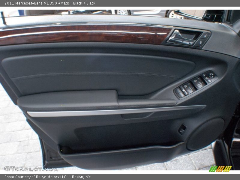 Black / Black 2011 Mercedes-Benz ML 350 4Matic
