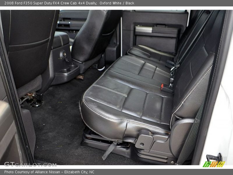 Rear Seat of 2008 F350 Super Duty FX4 Crew Cab 4x4 Dually