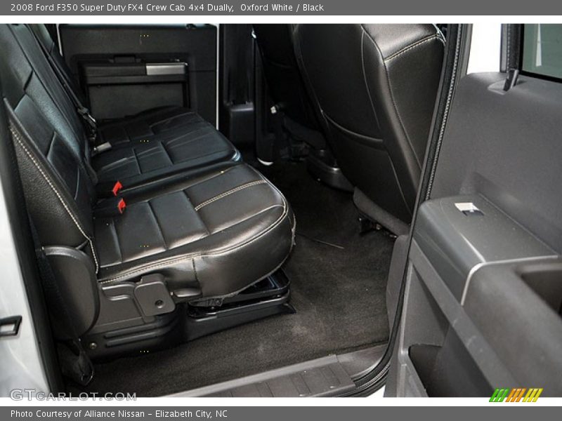 Oxford White / Black 2008 Ford F350 Super Duty FX4 Crew Cab 4x4 Dually