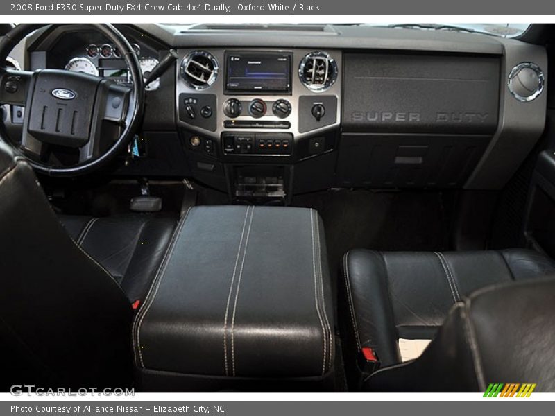 Oxford White / Black 2008 Ford F350 Super Duty FX4 Crew Cab 4x4 Dually