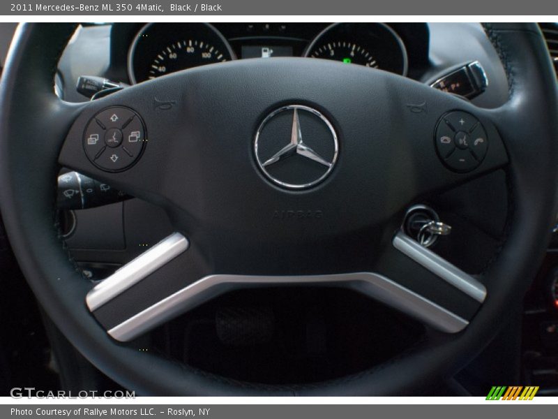 Black / Black 2011 Mercedes-Benz ML 350 4Matic