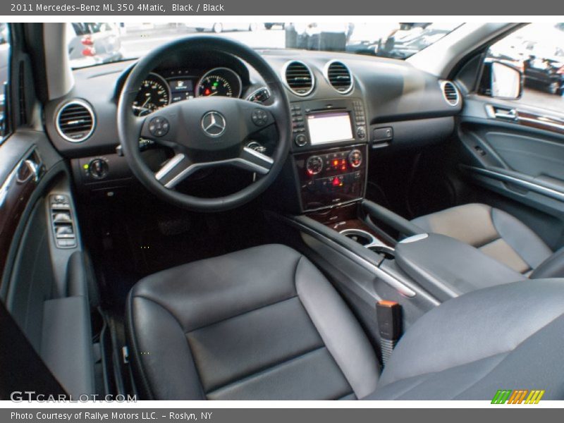 Black / Black 2011 Mercedes-Benz ML 350 4Matic