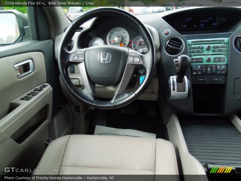 Billet Silver Metallic / Gray 2009 Honda Pilot EX-L