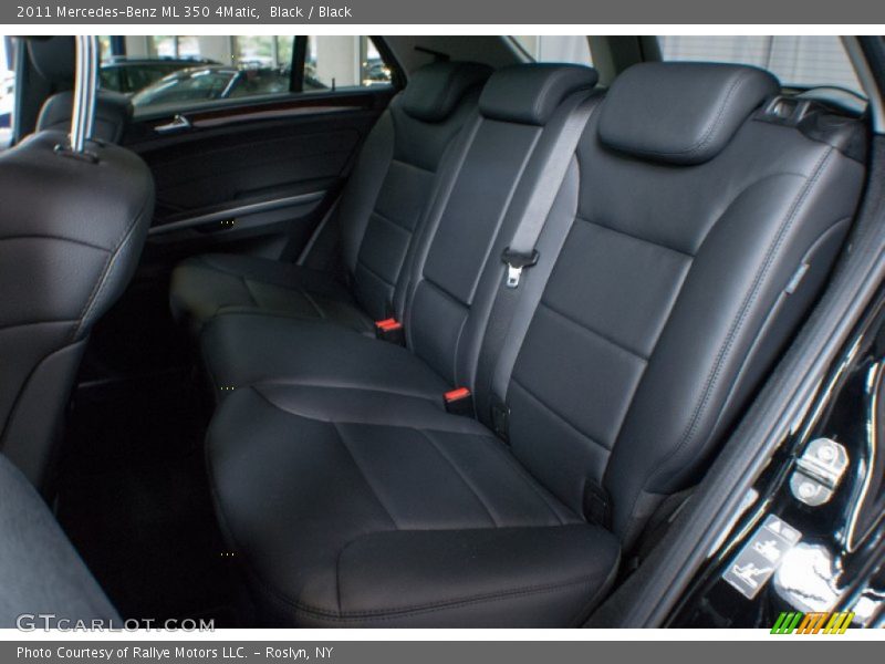 Black / Black 2011 Mercedes-Benz ML 350 4Matic