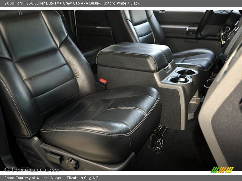 Oxford White / Black 2008 Ford F350 Super Duty FX4 Crew Cab 4x4 Dually